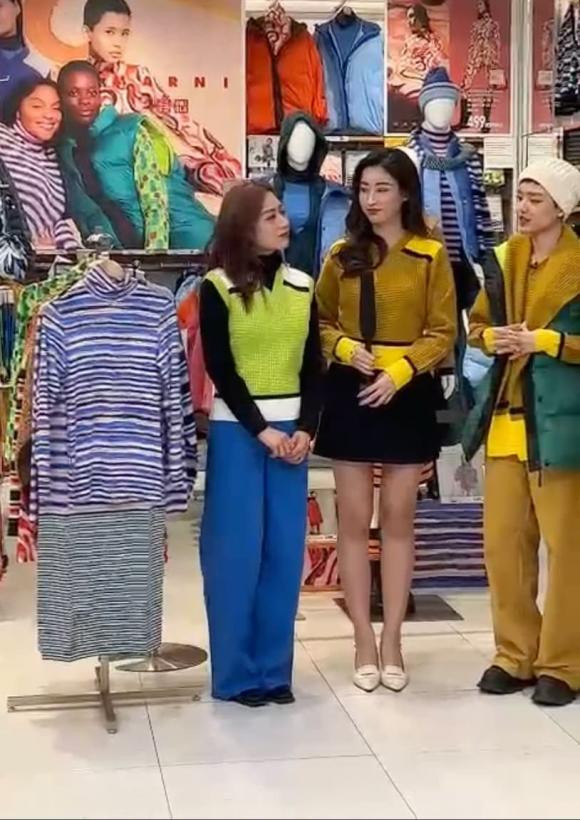 Hoa hậu Đỗ Mỹ Linh vô cùng dịu dàng và khiêm tốn dù đã là con dâu nhà hào môn.