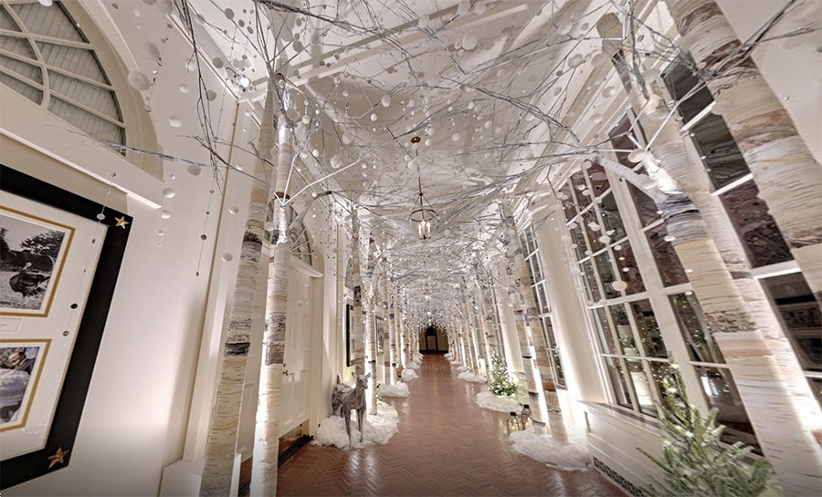 Nhà Trắng trang hoàng đón Giáng sinh - Hình 4 Nha Trang trang hoang don Giang sinh-Hinh-4