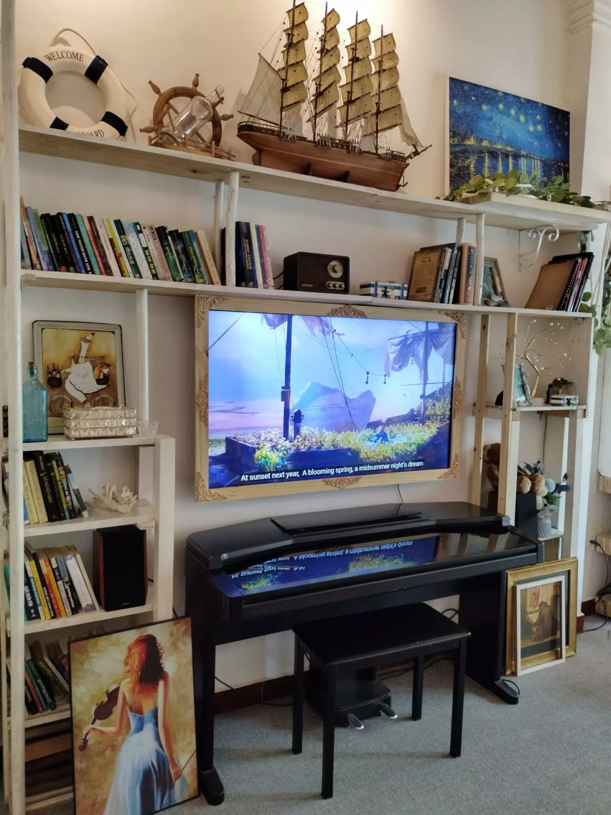 Chàng trai cải tạo phòng theo phong cách làng chài ven biển châu Âu ảnh 5