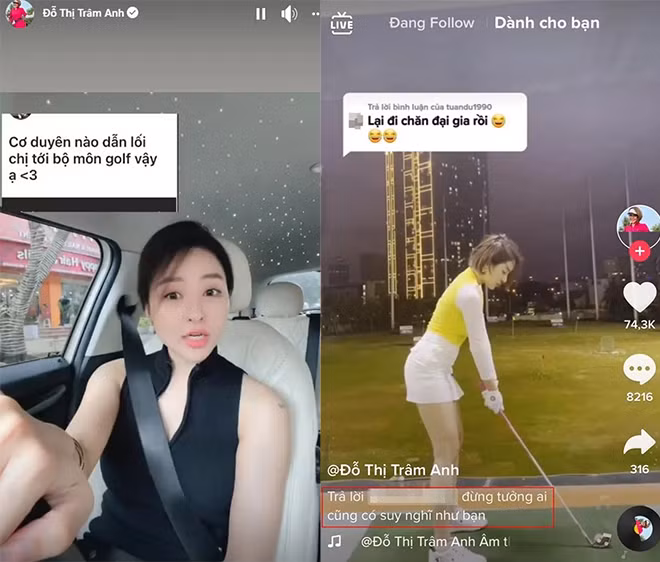 Nguoi dep choi golf kiem dai gia: Tram Anh, BTV the thao noi gi?-Hinh-4