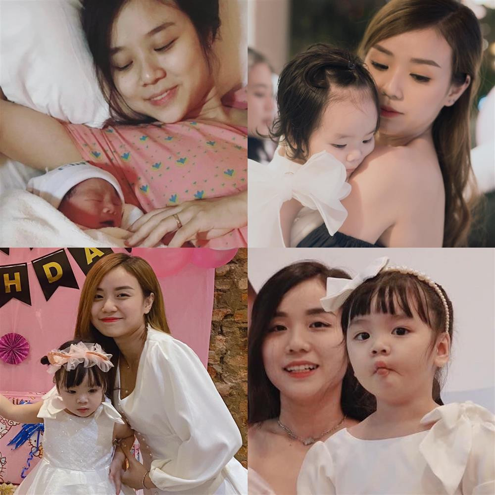 Dịp sinh nhật con gái, vợ cũ Hoài Lâm cũng tung loạt ảnh hiếm lúc mới chào đời của nhóc tỳ. Trước kia, vì muốn giữ kín chuyện đời tư nên Cindy Lư và chồng cũ Hoài Lâm không chia sẻ việc mang thai, có con. Mãi tới sau này, khi 2 bé đã cứng cáp hơn, Cindy Lư mới cho các con lộ diện.