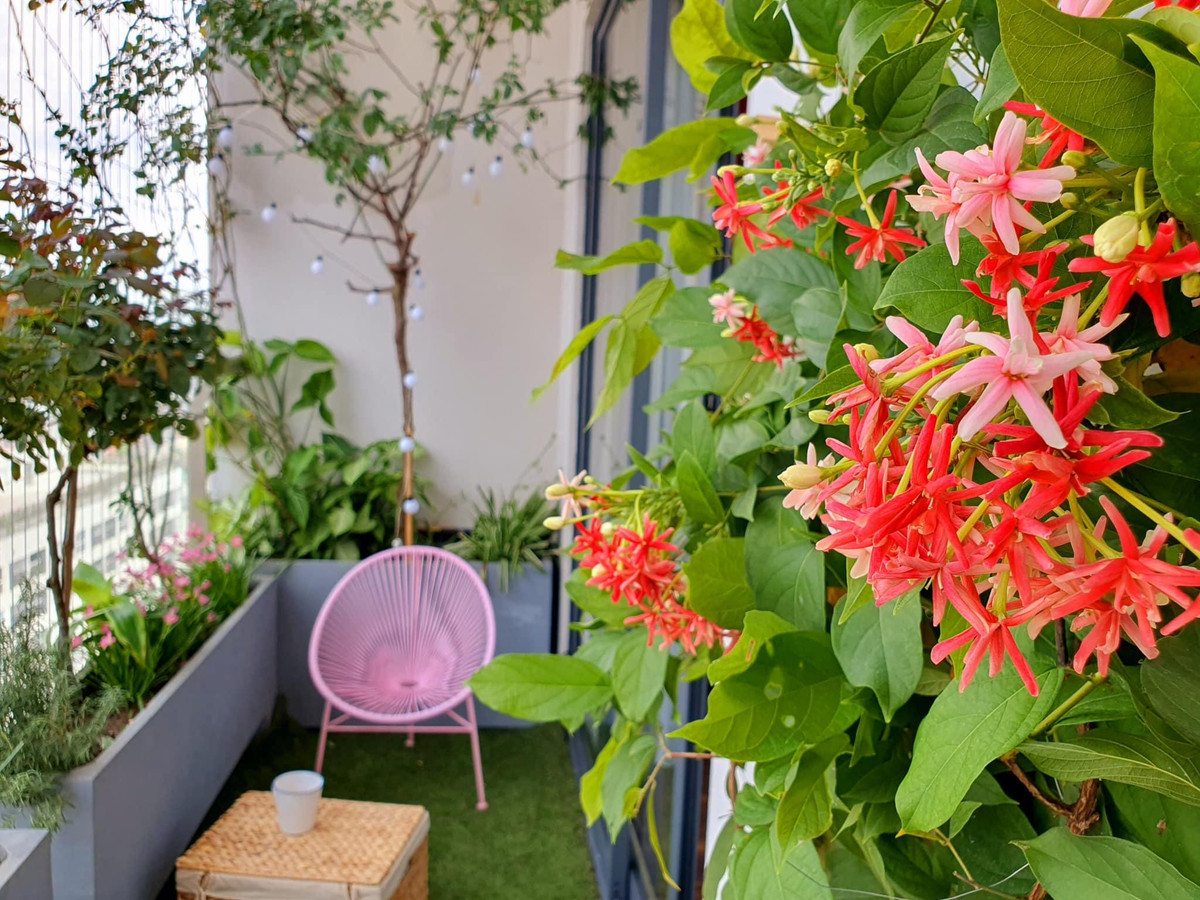 1 ban công hướng mặt thoáng dài 11m, kéo dài suốt căn hộ, thông cả 3 phòng ngủ. Ngoài ra, căn hộ có 1 ban công phụ phơi đồ, 2 vệ sinh.