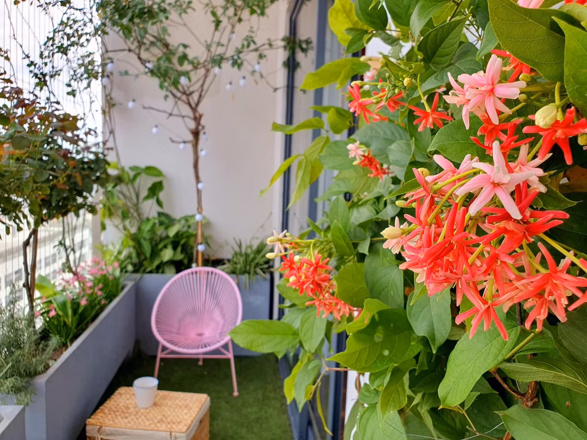 1 ban công hướng mặt thoáng dài 11m, kéo dài suốt căn hộ, thông cả 3 phòng ngủ. Ngoài ra, căn hộ có 1 ban công phụ phơi đồ, 2 vệ sinh.