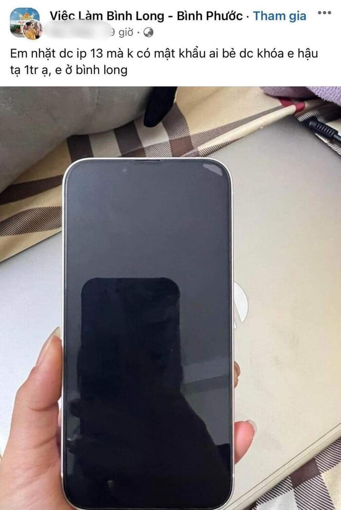 Cô gái nhặt được iPhone13 không trả bị dân mạng "ném đá" Co gai nhat duoc iPhone13 khong tra bi dan mang
