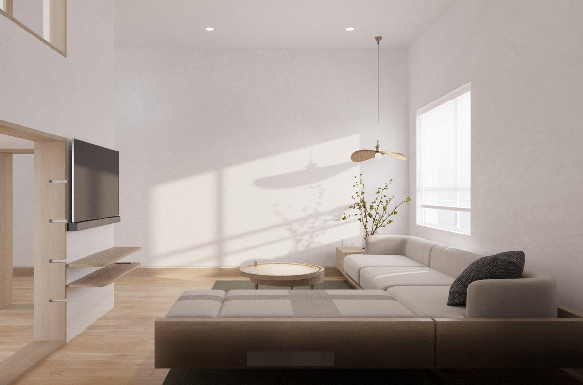 Điều đặc biệt của nhà đến từ ánh nắng và những tán cây - như bản giao hưởng mùa hè sống động, vui tươi.