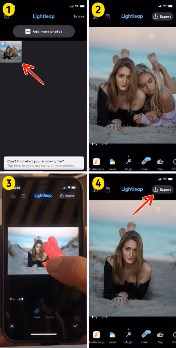 Cach don gian de xoa ai do ra khoi anh cua minh
