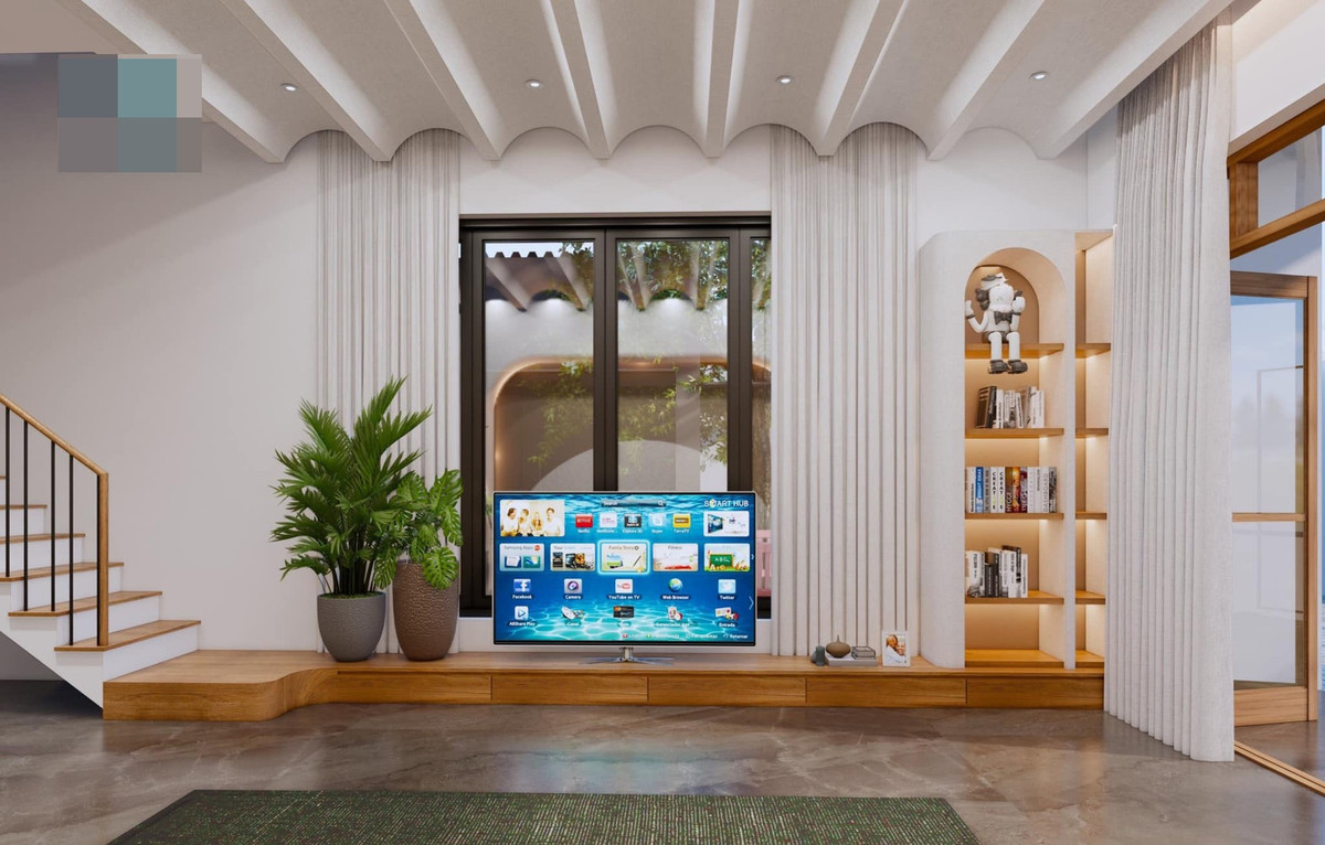 Nha pho sang trong, du san vuon va tien nghi nhu biet thu-Hinh-2