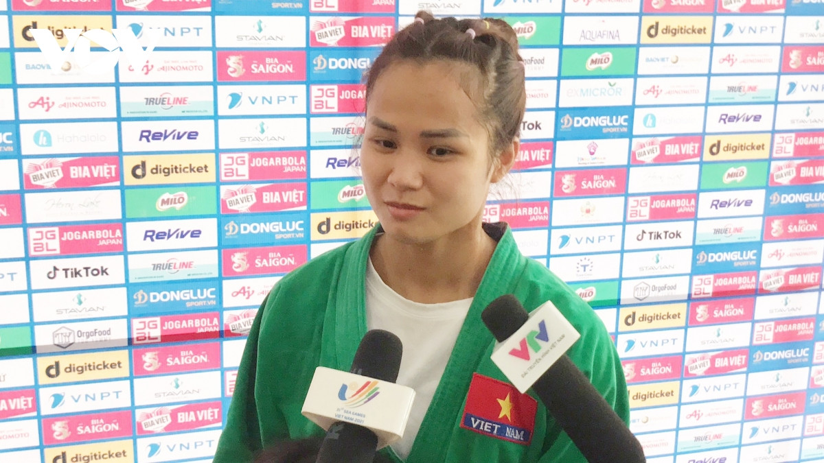 Kurash mở hàng HCV đầu tiên cho Việt Nam ở SEA Games 31 Kurash mo hang HCV dau tien cho Viet Nam o SEA Games 31