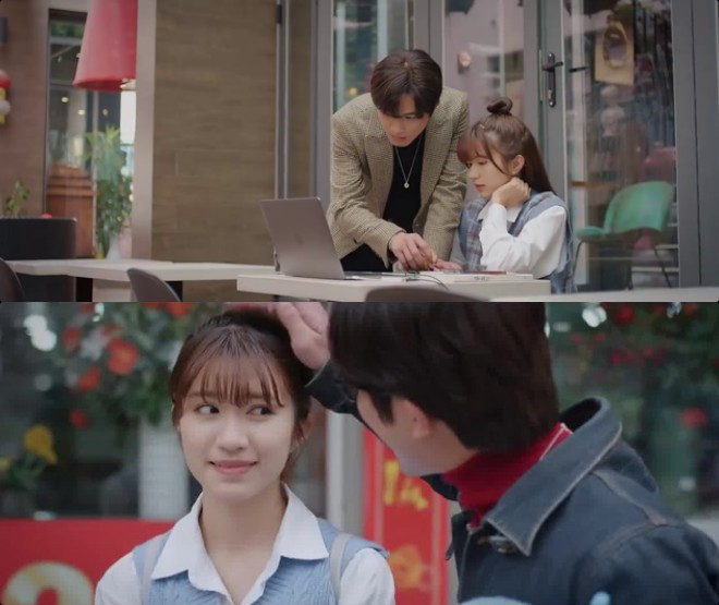 Đọ nhan sắc hai nữ sinh "phải lòng" thầy giáo phim "Thương ngày nắng về" Do nhan sac hai nu sinh