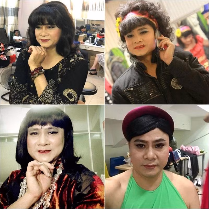 Tự Long giả gái không hề xinh nhưng lại rất duyên dáng.