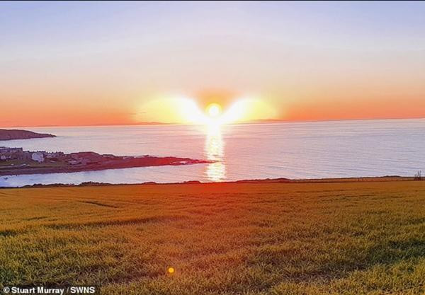 Chup anh hoang hon, bat ngo thay 