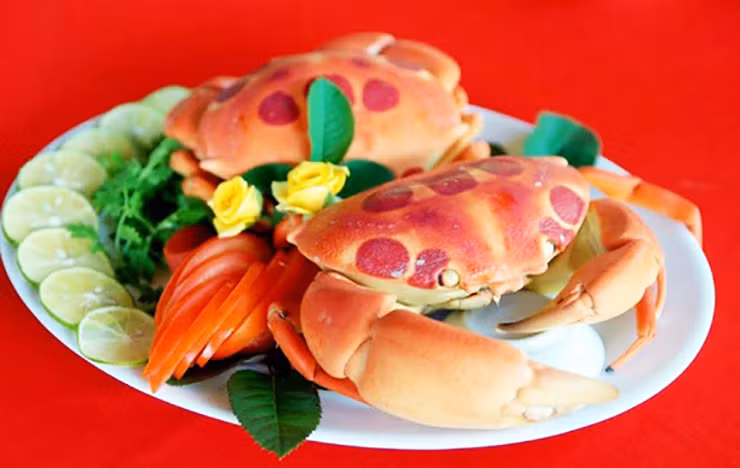 Loai cua la chi co o Binh Thuan, 500.000/kg khach tranh nhau mua