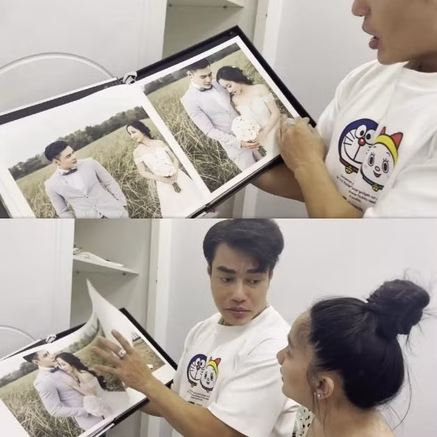 Dương Lâm Đồng Nai cho biết thêm là bộ ảnh cưới này có giá 7 triệu và được khuyến mại thêm bộ "soa rê" cưới.