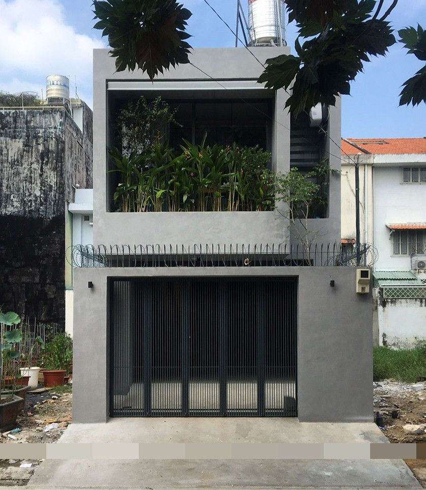 Nhà phố hướng Tây tính toán tạo độ thoáng mát nhất Nha pho huong Tay tinh toan tao do thoang mat nhat