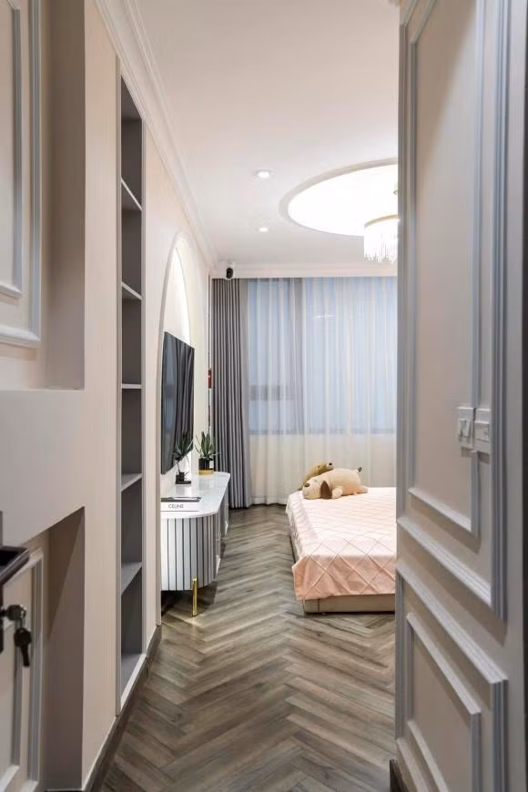 Mỗi phòng có sẽ một hệ thống chiếu sáng, phù hợp với chức năng sử dụng.