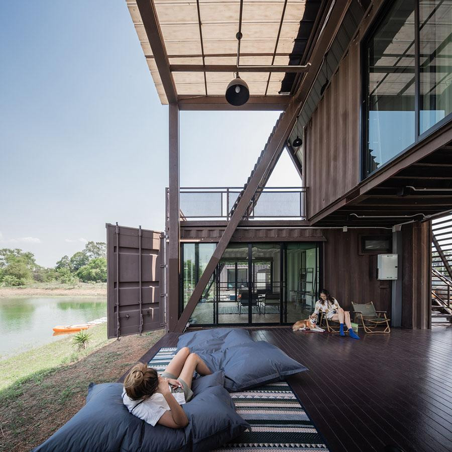 5 mẫu nhà container đẹp, hiện đại và ấn tượng nhất - Hình 9 5 mau nha container dep, hien dai va an tuong nhat-Hinh-9