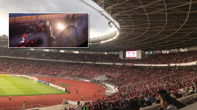 De CDV tan cong doi tuyen Thai Lan, canh sat Indonesia sua sai