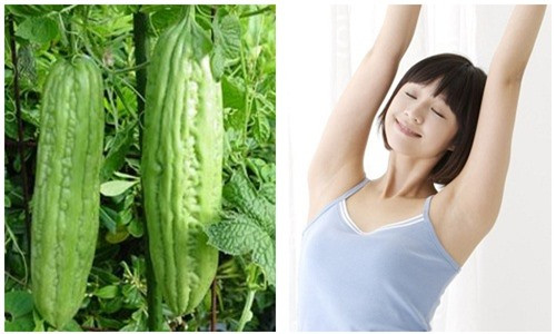 Hết hôi nách chỉ bằng cách dùng mướp đắng ảnh 1
