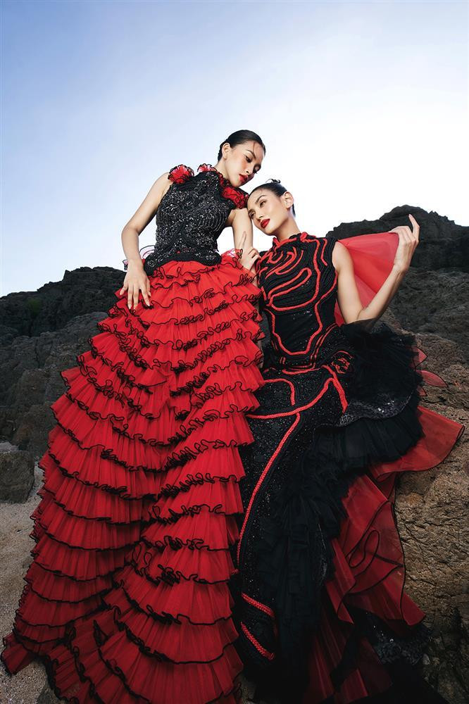 Võ Hoàng Yến có thể "đánh bại" Triệu Vy khi diện chung thiết kế? - Hình 6 Vo Hoang Yen co the