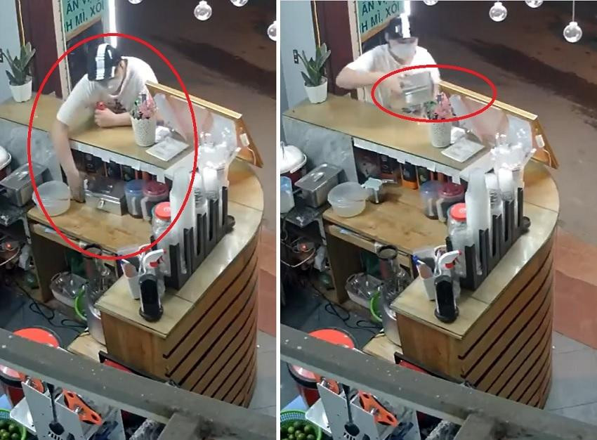 An trom xong, thanh nien than nhien bo di nhu ke vo toi