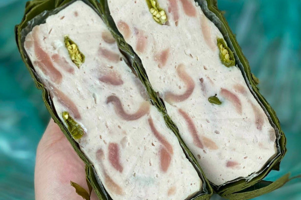 Cha tai heo ot xiem xanh, mon moi bien tau dat khach dip Tet