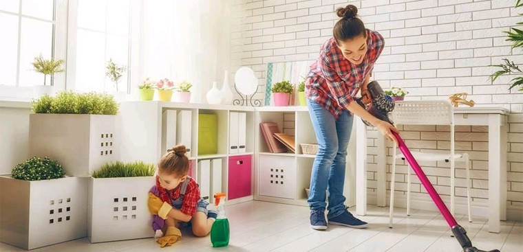 5. Thu dọn, vệ sinh nhà cửa. Đôi khi xui xẻo là do phong thủy ở nhà không tốt nên bạn có thể thử kiểm tra xem cách bài trí trong nhà có gì sai không, đồng thời cố gắng thay đổi vị trí đặt đồ đạc để cải thiện tài vận.