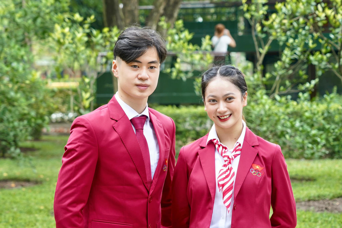 Trường Xuân cũng là vận động viên trẻ tuổi nhất tuyển dancesport Việt Nam tham dự sự kiện thể thao lần này.