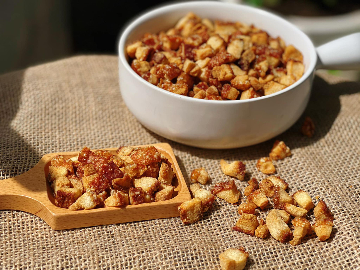 Làm tóp mỡ giòn bì không văng nổ nhờ bí quyết này Lam top mo gion bi khong vang no nho bi quyet nay