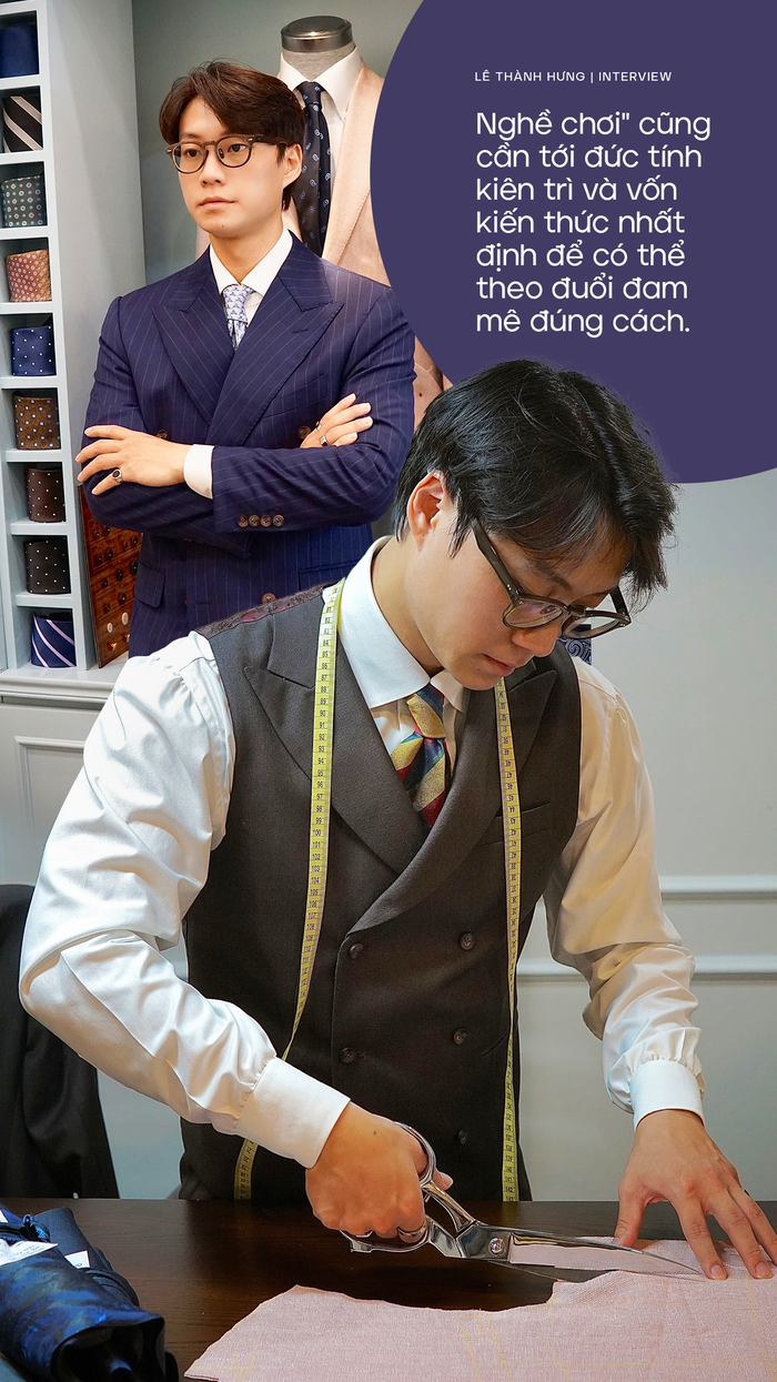 "Ông chủ" 9X Hải Phòng theo đuổi sở thích mặc Âu phục cổ điển "Ông chủ" 9X Hải Phòng theo đuổi sở thích mặc Âu phục cổ điển ảnh 1