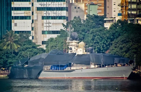 Một trong 2 tàu Molniya đầu tiên do Việt Nam tự đóng.