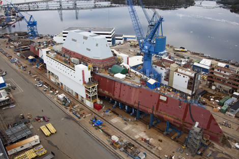 Tàu khu trục USS Elmo Zumwalt (DDG-1000).