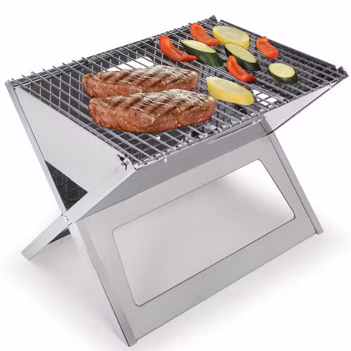 Nếu dùng bằng lò nướng nên đặt một cái bát (tuỳ độ lớn của lò) đựng nước, như vậy nước chịu ảnh hưởng của nhiệt độ trong lò sẽ nóng lên bốc hơi làm cho miếng thịt không bị cháy đen và cứng lại.