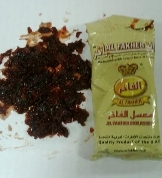 Cận cảnh thuốc shisha khi chưa sử dung. Ảnh: Lê Phương