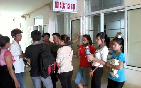 Khoa Hồi sức tích cực, nơi xẩy ra vụ đập phá tài sản bệnh viện, đánh trọng thương y bác sĩ trưa ngày 12/8