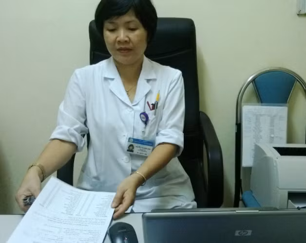 Bà Nguyễn Thị Xuân Loan, quyền Trưởng phòng Kế hoạch Tổng hợp, bệnh viện GTVT