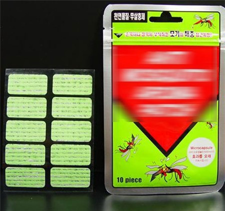 Miếng dán chống muỗi gây viêm da, dị ứng