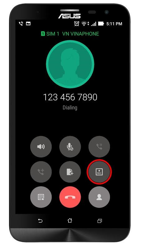  Ghi âm trực tiếp cuộc gọi. Được tích hợp trong ứng dụng gọi điện, tính năng ghi âm trực tiếp được thiết kế trên nền tảng giao diện ZenUI. Theo đó, bạn có thể thực hiện các thao tác ghi âm lại những cuộc gọi quan trọng nếu không thể ghi chép hay nhớ hết nội dung.