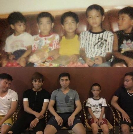 Vẫn 5 người như ngày xưa. (Ảnh: FB)