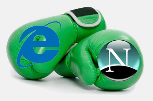  Cuộc chiến trình duyệt Web. Ngày 13/10/1994, phiên bản beta đầu tiên của trình duyệt Netscape đã chính thức cho phép người dùng tải về. Năm 1995, Netscape Navigator trở thành trình duyệt được sử dụng nhiềunhất thế giới. Cũng trong thờigian này, Người khổng lồ Microsoft công bố Internet Explorer 2.0 betađánh dấu cuộc chiến trình duyệt bắt đầu. Cuộc chiến giữa 2 trình duyệt kết thúc vào năm 1999 khi IE đã chiếm lĩnh hơn 60% thị phần và kéo dàisự thống trị của mình trong nhiều năm liền.