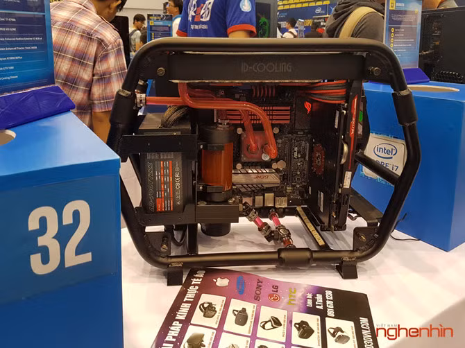 Dàn máy ID Cooling với Intel Core i7 6700K, GTX 1080.