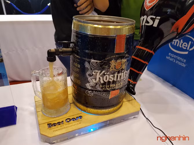 Dàn máy tính "thùng bia Thạch Sanh" - rót mãi không hết.