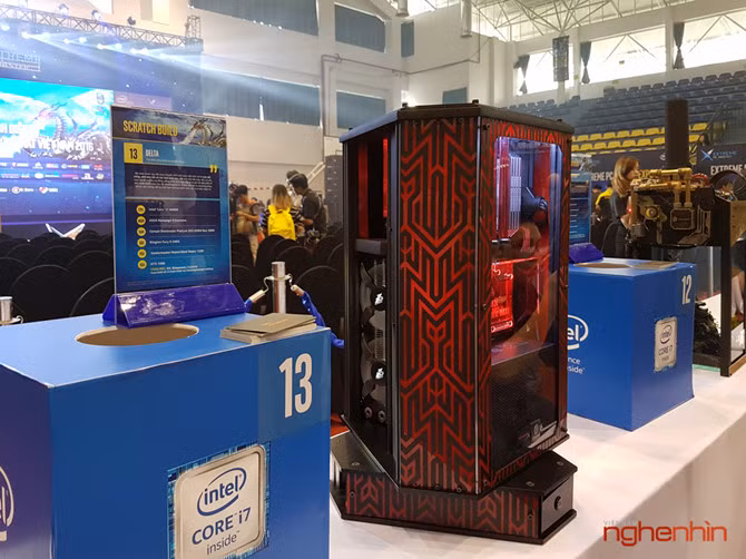 Bộ máy Delta với thông số khủng: Core i7 5960X, GTX 1080, RAM 32GB, SSD 240GB.