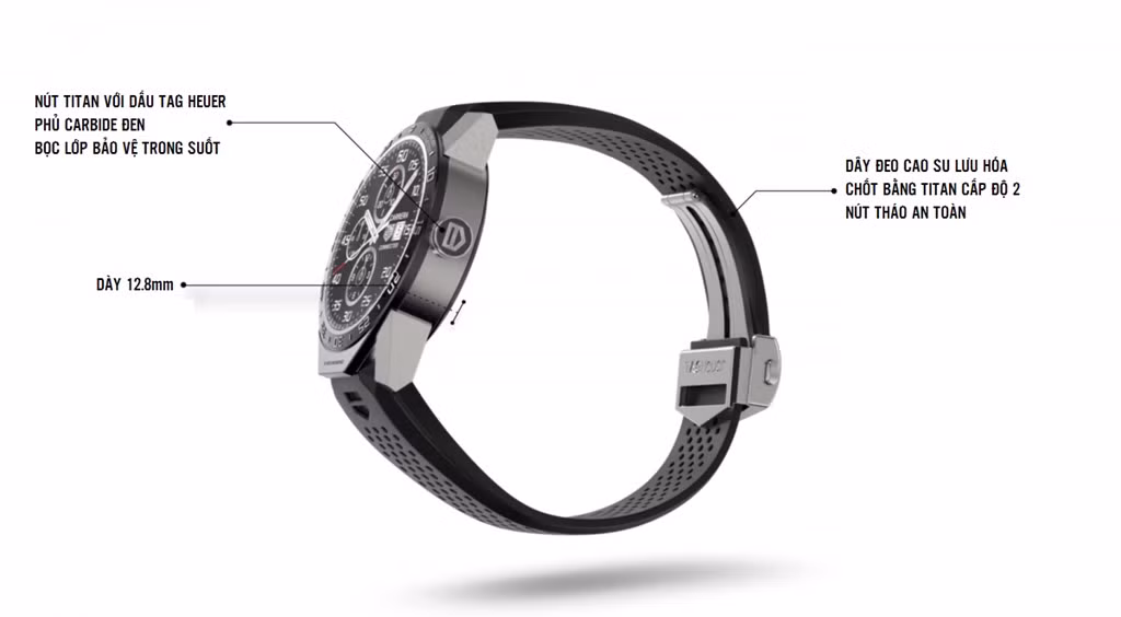 Connected cũng dày hơn Apple Watch, nhưng nhiều người dùng cho biết nó có cảm giác nhẹ hơn rất nhiều so với kích thước, đây là điểm cộng lớn của sản phảm này.