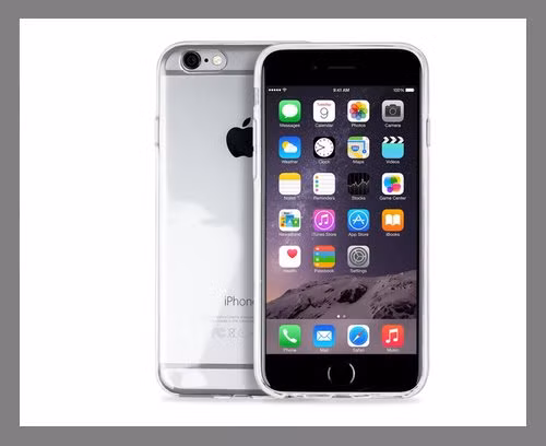  Vỏ bảo vệ điện thoại. Giống như vỏ bảo vệ laptop, phụ kiện này giúp iPhone hay smartphone của bạn không bị trầy xước và giảm nguy cơ khi bị rơi từ trên cao xuống. Chúng khá mỏng và nhẹ, vật liệu silicone trong suốt không làm thiết bị xấu đi. Phụ kiện của Sojitek dành cho iPhone 6 có giá 7,99 USD (179.000 đồng).