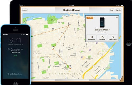  Find My iPhone. Ở các phiên bản iPhone đời mới nhất, Find My iPhone được cài đặt mặc định và là ứng dụng bảo mật không thể thiếu cho thiết bị của bạn. Find My iPhone sẽ giúp bạn xác định vị trí của thiết bị thất lạc trên bản đồ, khóa nó từ xa, phát tiếng động, hiển thị tin nhắn/thông điệp hoặc xóa bỏ mọi dữ liệu trong máy.