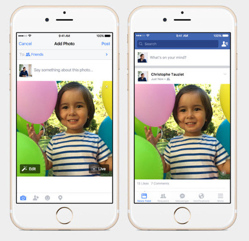  Ổn định hình ảnh trong Live Photos. Live Photos là một tính năng rất thú vị, nhưng nhiều người dễ bị rung tay khi chụp. Để khắc phục vấn đề này, Google đã tung ra ứng dụng Motion Stills. Đương nhiên Apple không muốn bị loại ra ngoài cuộc vì thế công ty đã bổ sung tính năng tương tự như Motion Stills vào iOS 10. Chưa rõ chính xác tính năng này sẽ hoạt động như thế nào và hy vọng rằng nó cũng hoạt động tốt như Motion Stills.