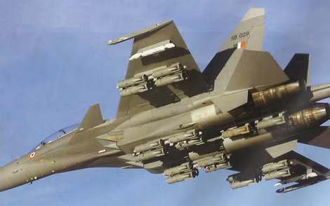 Su-30MKI của Không quân Ấn Độ.