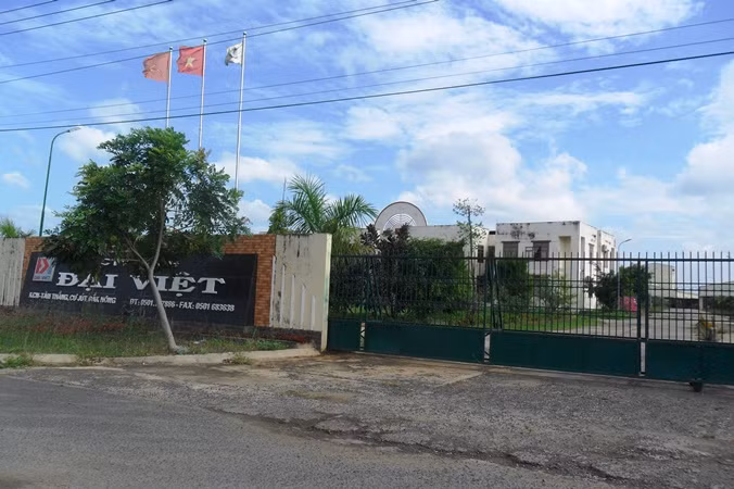 Công ty Đại Việt - nơi xảy ra vụ nổ.