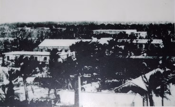 Khu trung tâm hành chính của Chính quyền Việt Nam cộng hòa trên quần đảo Hoàng Sa của Việt Nam.