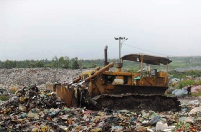 Bãi rác TP Buôn Ma Thuột, nơi xảy ra cái chết thương tâm.